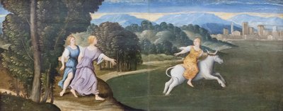 ヨーロッパのレイプ 作： Girolamo da Santacroce