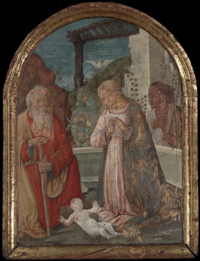 降誕 作： Girolamo di Benvenuto