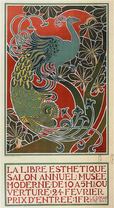 無料の美学、1898 作： Gisbert Combaz