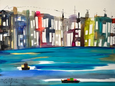 人生の一日（絵画） 作： Gisela Gaffoglio