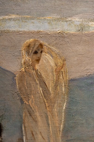 ダンテとベアトリーチェ 作： Giulio Aristide Sartorio