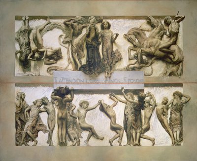 人間の生活のサイクルからの光（97068も参照） 作： Giulio Aristide Sartorio