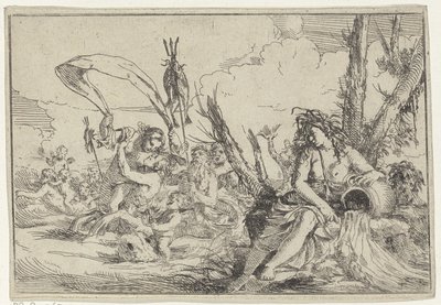 水 水差しとトリトンのナイアデ The Four Elements (シリーズタイトル) 作： Giulio Carpioni (I)