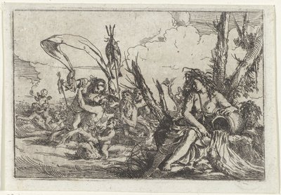 水 水差しとトリトンのナイアデ The Four Elements (シリーズタイトル) 作： Giulio Carpioni (I)