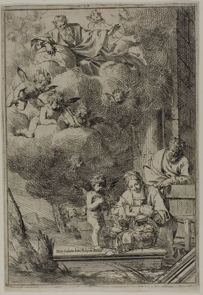 聖家族 作： Giulio Carpioni