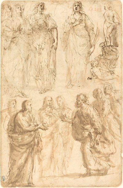 聖ペテロの生涯の場面 作： Giulio Cesare Procaccini