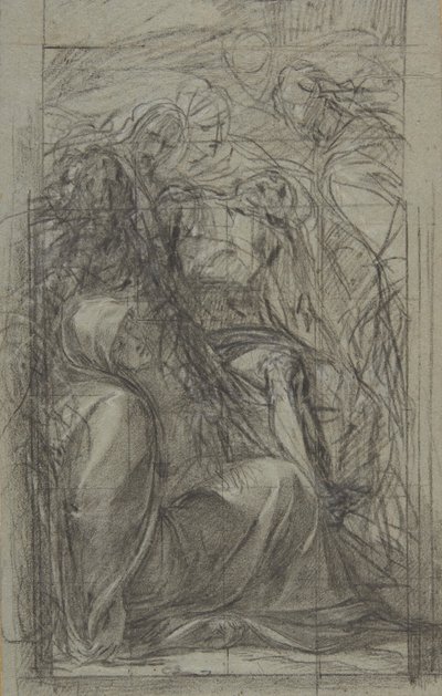 ピエタのための習作、1604年。 作： Giulio Cesare Procaccini
