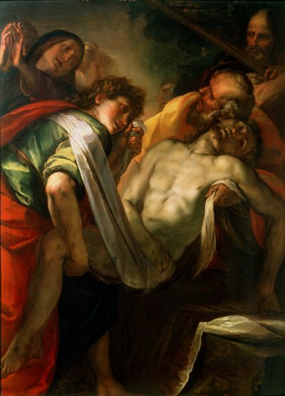 キリストの墓、1620年代 作： Giulio Cesare Procaccini