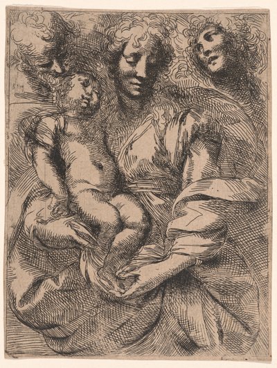聖家族 作： Giulio Cesare Procaccini