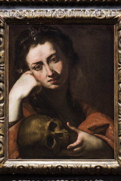 ペニテントマグダレン、1620年頃（パネルに油彩） 作： Giulio Cesare Procaccini