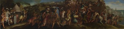 1566年以降のカルタヘナへの攻撃 作： Giulio Licinio
