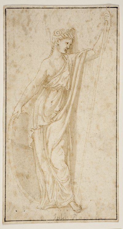 アテナ 作： Giulio Romano