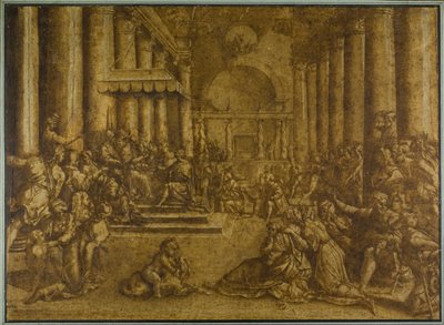 コンスタンティヌスの寄付 作： Giulio Romano