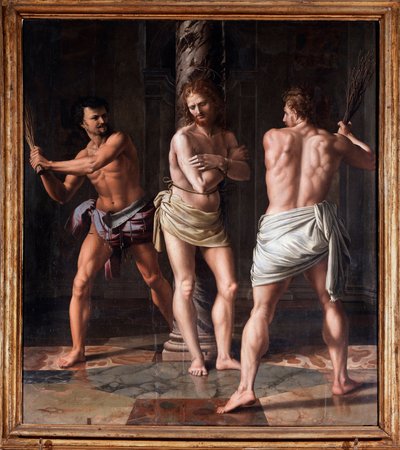 キリストの旗揚げ 作： Giulio Romano