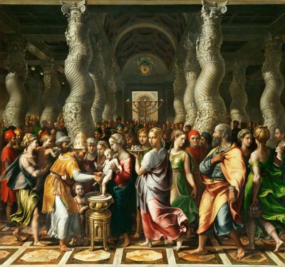 割礼、16世紀前半.. 作： Giulio Romano