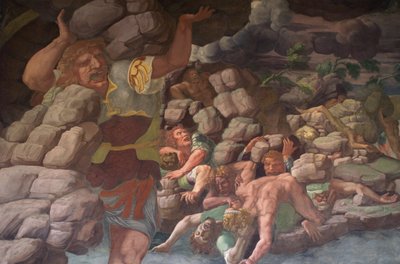 巨人の堕落巨人の館 作： Giulio Romano