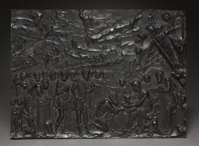 賢者の礼拝c。 1500-1525。 作： Giulio della Torre