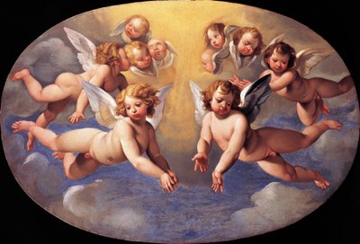 天使の栄光 ジュゼッペ・セザーリ (1568-1640) 作： Giuseppe Cesari
