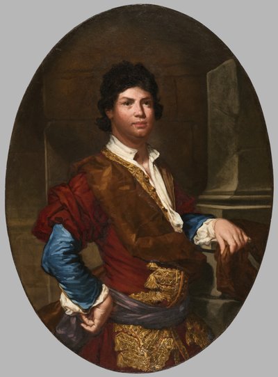 紳士としての若者の肖像、1720-1730年頃 作： Giuseppe 1655 1743 Ghislandi