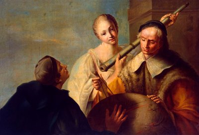 天文学の授業」1750年代 作： Giuseppe Angeli