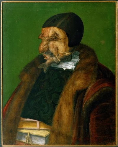 弁護士 作： Giuseppe Arcimboldo