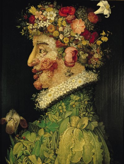 春 作： Giuseppe Arcimboldo