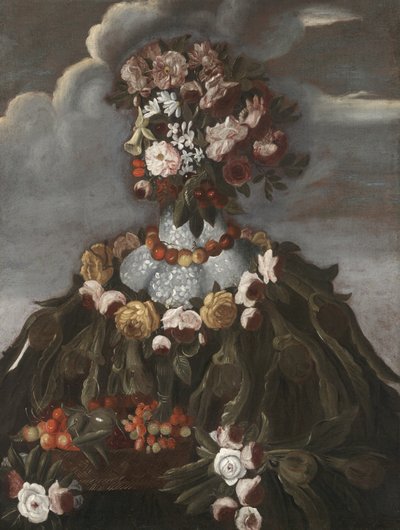 春、1580〜1600年頃 作： Giuseppe Arcimboldo