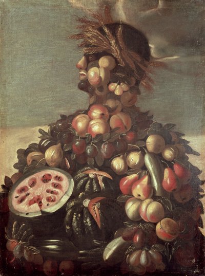 夏 作： Giuseppe Arcimboldo