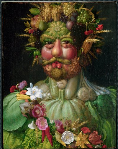 ヴァータムナス 作： Giuseppe Arcimboldo