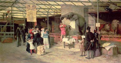 動物園にて 作： Giuseppe Barison