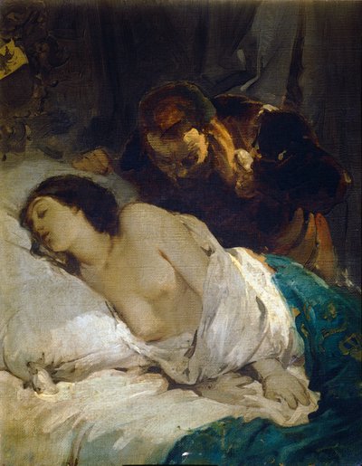 ジュゼッペ・ベルティーニ作「パリシーナ」1854年頃、油彩・キャンバス 作： Giuseppe Bertini