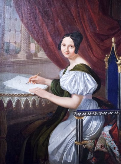 ナポレオン エリサ バチョッキ、1830年頃 作： Giuseppe Bezzuoli