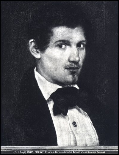 自画像、1795-1830年頃 作： Giuseppe Bezzuoli