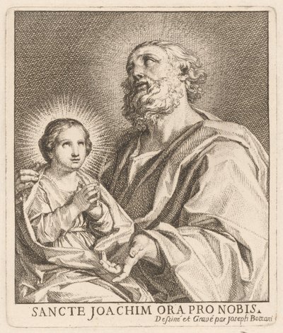 聖ヨアヒムと幼児聖母マリア 作： Giuseppe Bottani