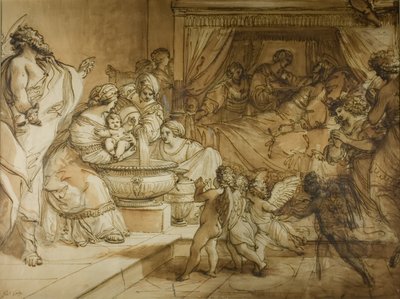聖母の誕生 作： Giuseppe Cades