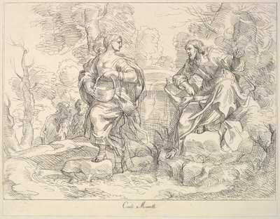マグダラのマリアに現れたキリスト、1740～1802年。 作： Giuseppe Canale