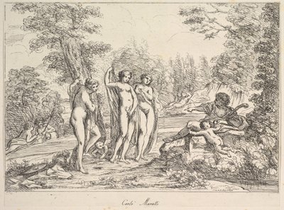 パリの審判、1740-1802。 作： Giuseppe Canale