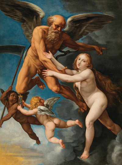 時間誘拐の真実、1630 年頃。 作： Giuseppe Cesari