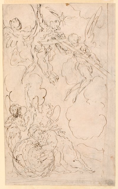 聖ヨセフの夢の研究 作： Giuseppe Diamantini