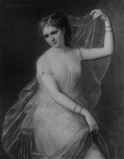 テルプシコレ、1869年。 作： Giuseppe Fagnani