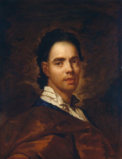 1720年以降の若い男の肖像。 作： Giuseppe Ghislandi