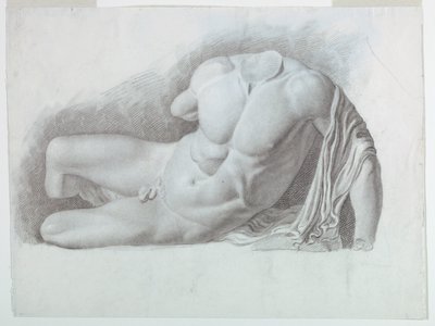 古典的なヌードのキャストの学術的研究 作： Giuseppe Longhi