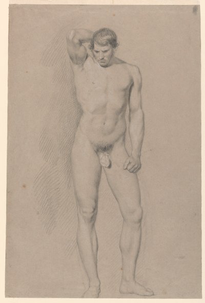 男性ヌードの学術的研究 作： Giuseppe Longhi