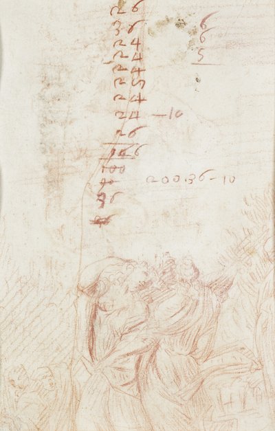 断片的なコピー、1710-15 作： Giuseppe Maria Crespi