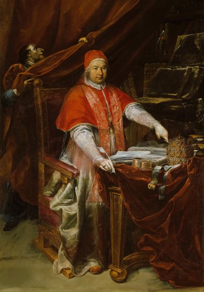 教皇ベネディクト 14 世の肖像 1675 ～ 1758 年、1740 年。 作： Giuseppe Maria Crespi