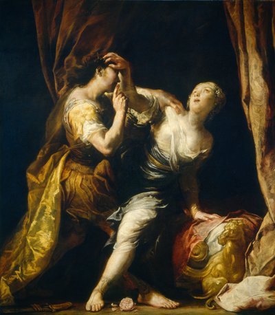 ターキンとルクレティア 作： Giuseppe Maria Crespi