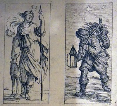 ジュゼッペ・マリア・ミテリによる17世紀のタロットカード 作： Giuseppe Maria Mitelli