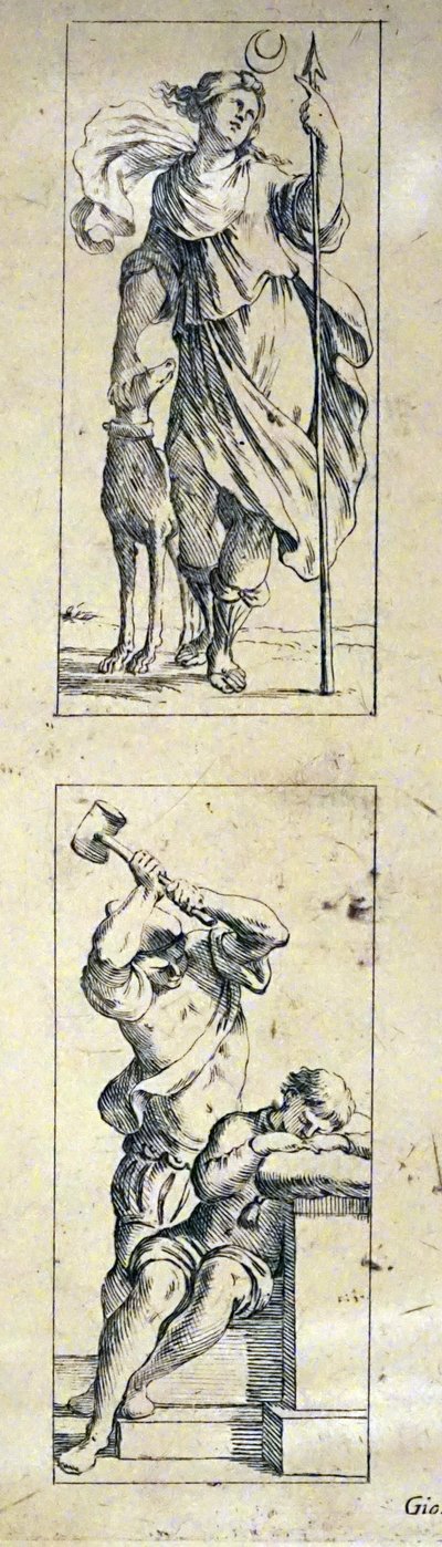 ジュゼッペマリアミテッリによる17世紀のタロットカード 作： Giuseppe Maria Mitelli