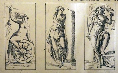 ジュゼッペマリアミテッリによる17世紀のタロットカード 作： Giuseppe Maria Mitelli