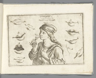 味 Gustare (オブジェクトのタイトル) 作： Giuseppe Maria Mitelli